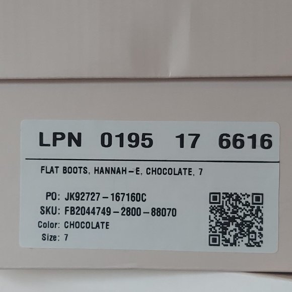 NIB JUSTFAB HANNAH OVER-THE-KNEE FLAT BOOTS (BROWN) - Picture 12 of 13